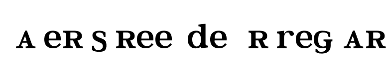Water Street Detour Regular font preview