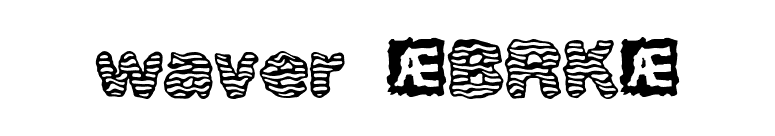 waver (BRK) font preview
