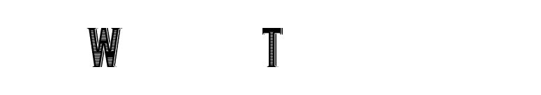 WhiskeyTextured font preview