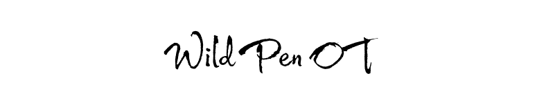 Wild Pen OT font preview