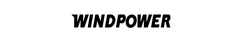 Windpower font preview