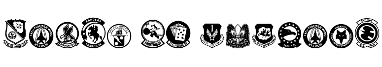 Wings of America font preview