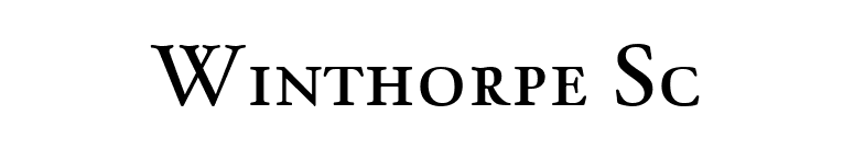 Winthorpe Sc font preview