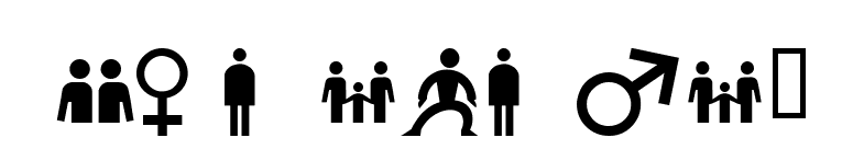 wmpeople1 font preview