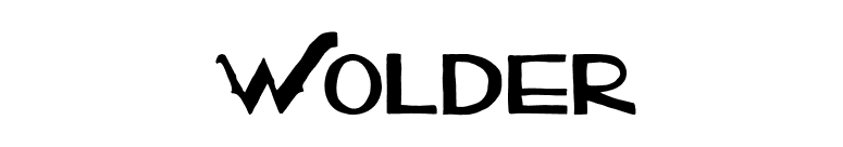 Wolder font preview