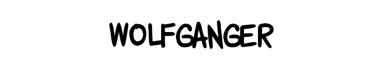 Wolfganger font preview