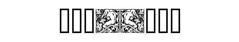 Woodcut1 font preview