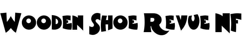 Wooden Shoe Revue NF font preview