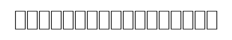 WP IconicSymbolsB font preview