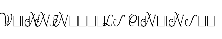 Wrenn Initials Condensed font preview