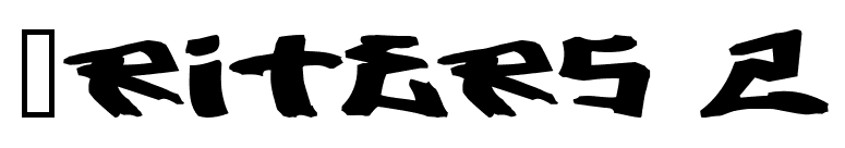 Writers 2 font preview