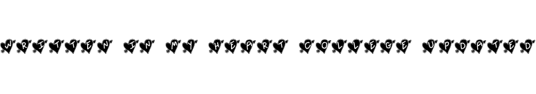 Written In My Heart College Updated font preview