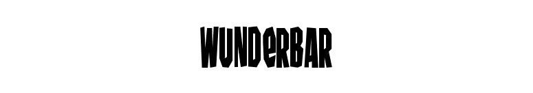 Wunderbar font preview