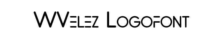 WVelez Logofont font preview