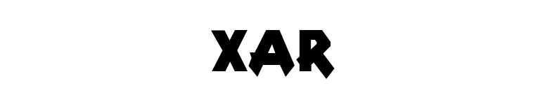 xar font preview