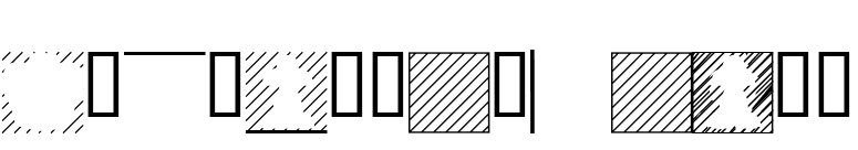 XBobsStandardChess font preview