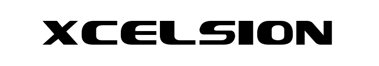 Xcelsion font preview