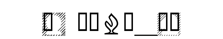 XChessNutTwo font preview