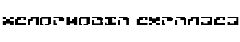 Xenophobia Expanded font preview