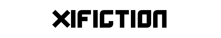 Xifiction font preview