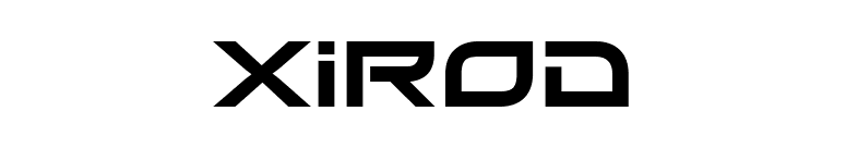 Xirod font preview