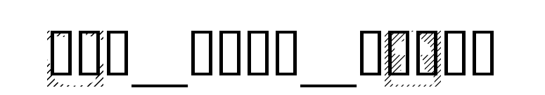 XLastMinuteChess font preview