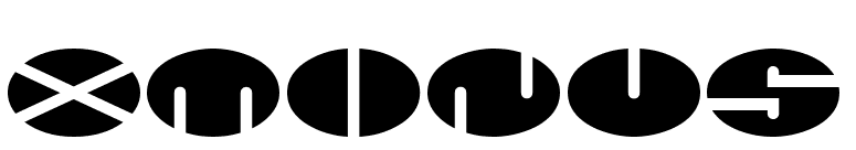 xminus font preview