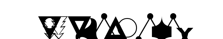 XMMCheckered font preview