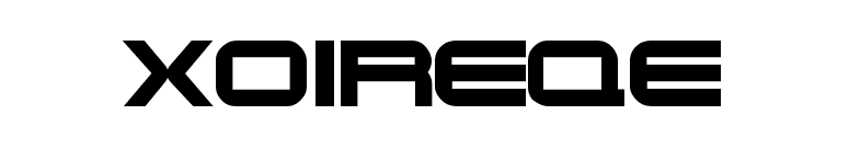 Xoireqe font preview