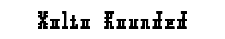 Xolto Rounded font preview