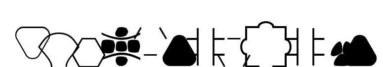 XPatCzeckerz font preview