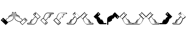 XPointedDesert font preview