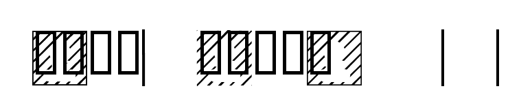 XSeederChessSmall font preview