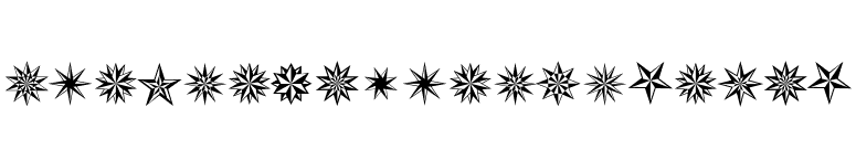 XStarsAndStripesOne font preview