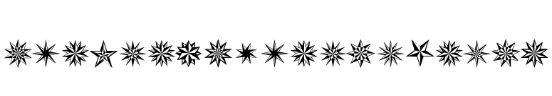 XStarsAndStripesTwo font preview