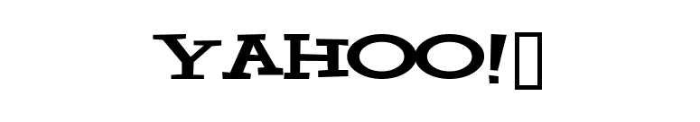 Yahoo!© font preview