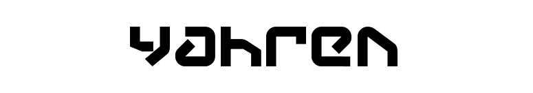Yahren font preview