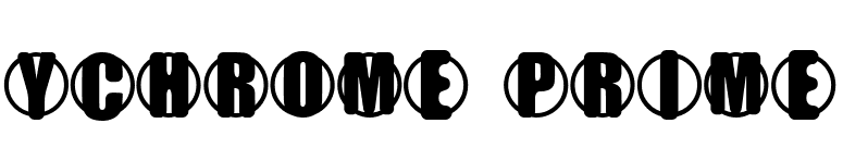 YChrome Prime font preview