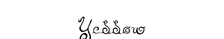 Yellow font preview