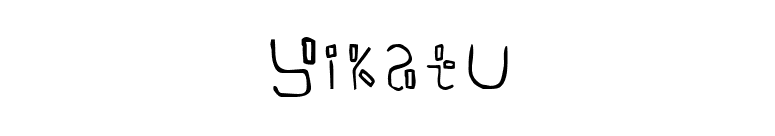 Yikatu font preview