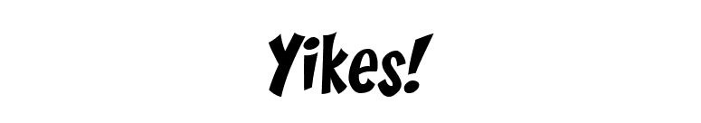 Yikes! font preview