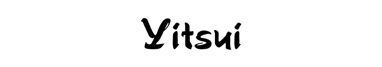 Yitsui font preview