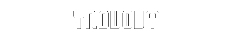 YnduOut font preview