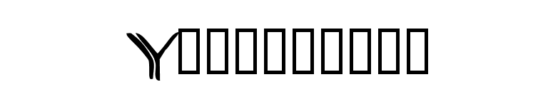 Yonkerismo font preview