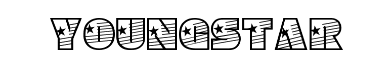 YoungStar font preview