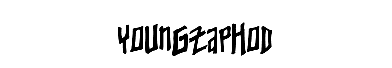 YoungZaphod font preview