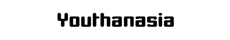 Youthanasia font preview