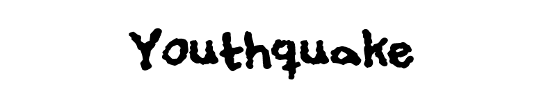 Youthquake font preview