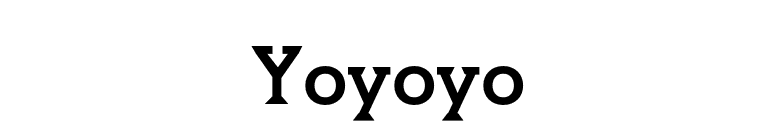 Yoyoyo font preview