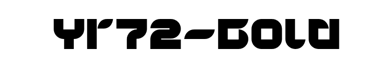 Yr72-Bold font preview